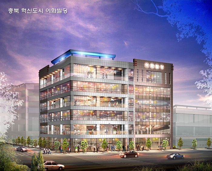 충북혁신도시 상가 신축설계