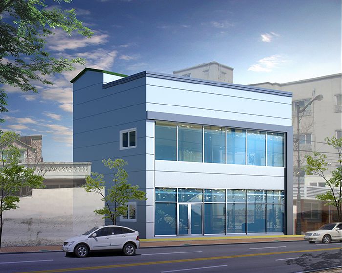 상가건물 신축설계